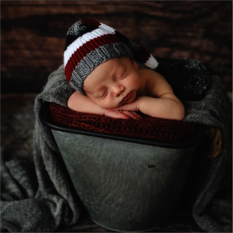 Baby Clothing Model - Baby Lange Staart Muts Baby Fotografie