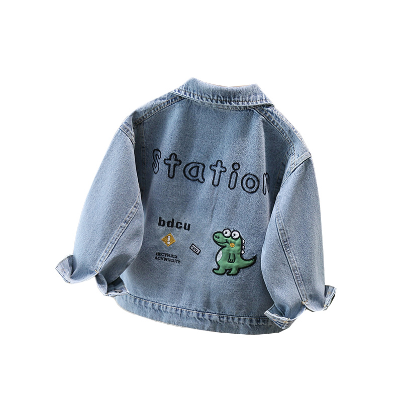 Baby Clothing Us - Leuke stijl baby kind denim jasje