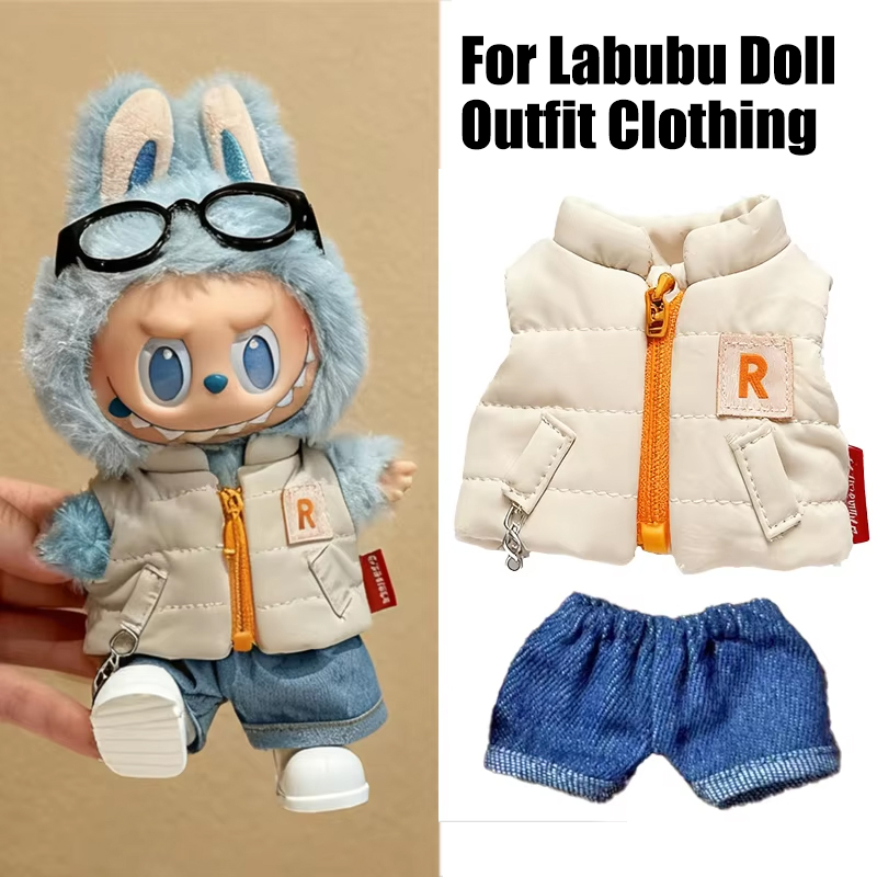 Baby Clothing Us - Voor 15 17 cm Labubu Pop