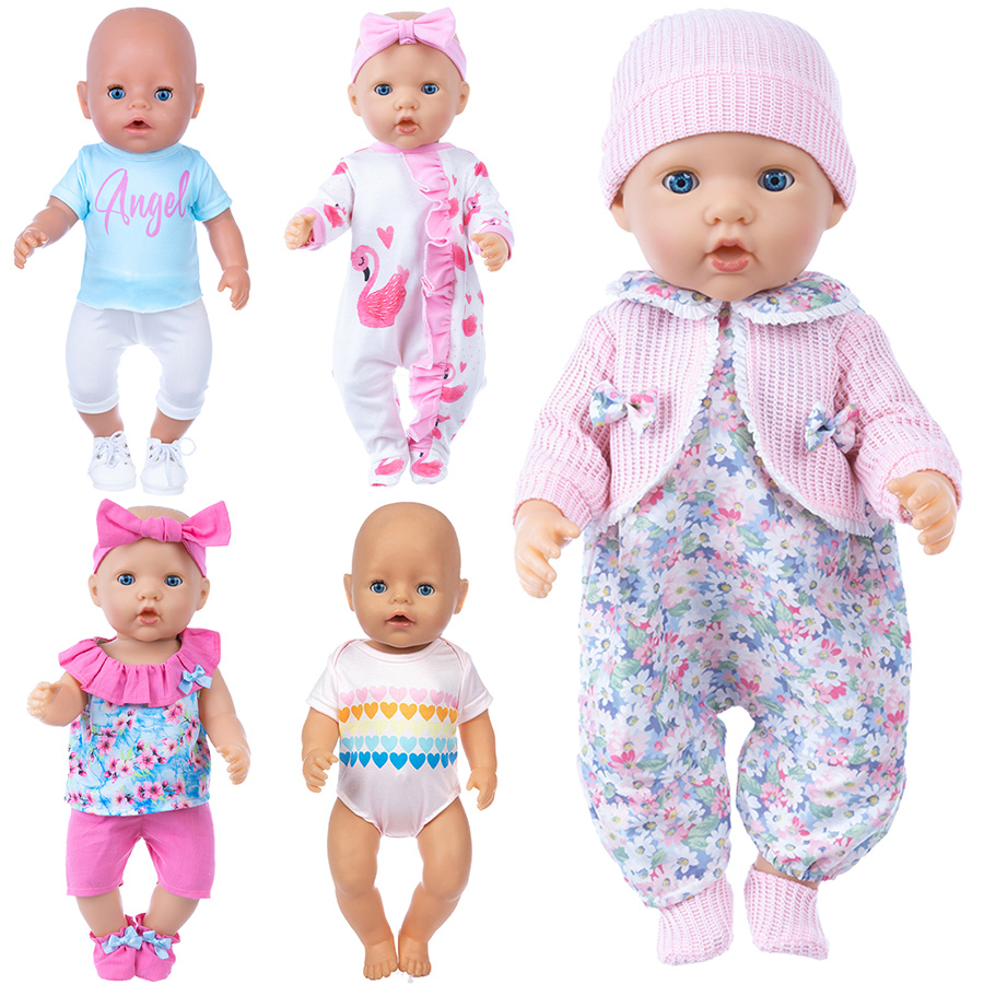 Baby Clothing Us - Poppenkleertjes voor 18 inch Reborn pop,