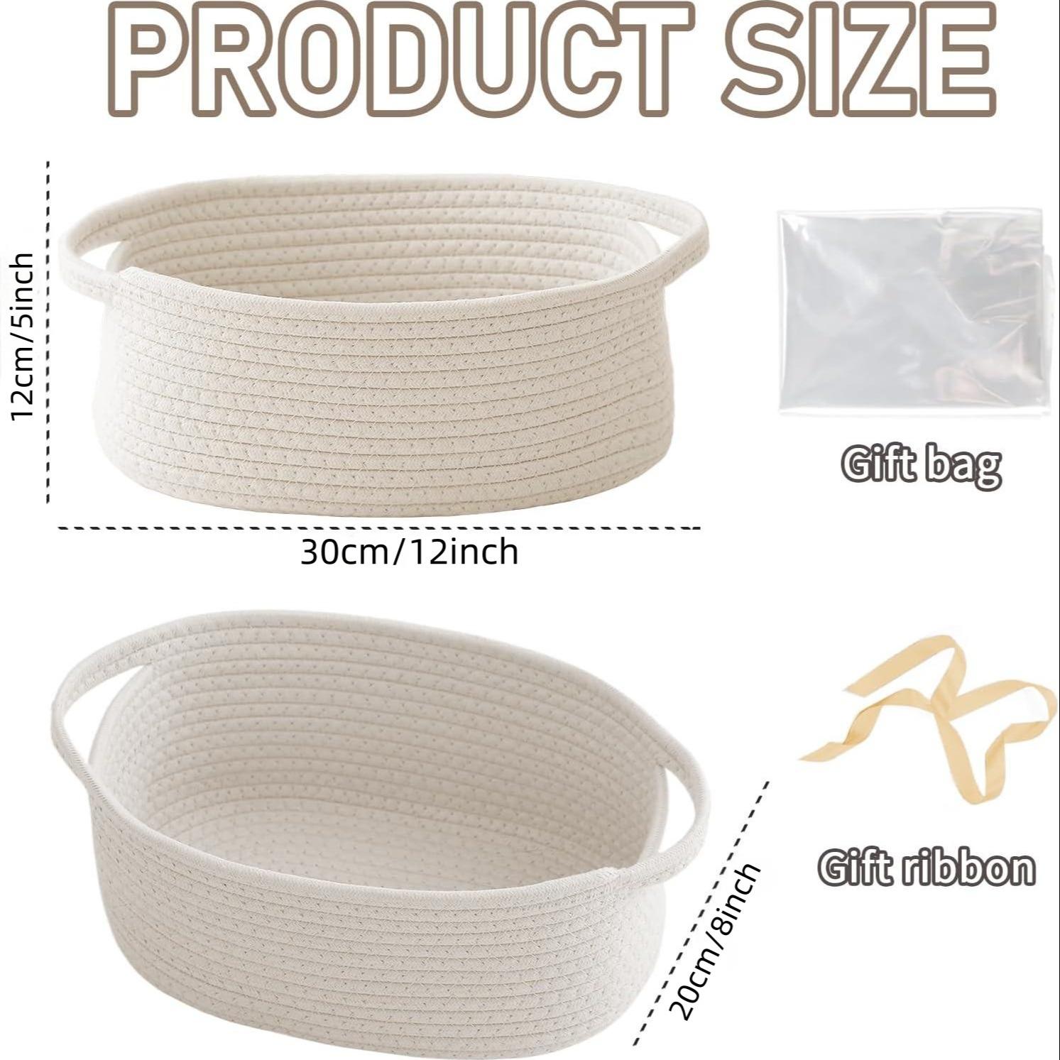 Geweven manden met cadeauzakje - Baby Clothing Basket recensie en prijs