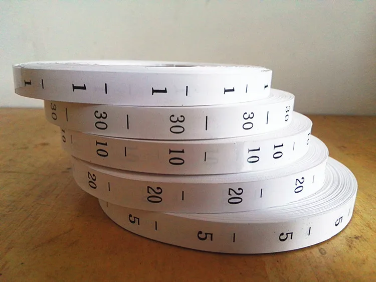 3000 STKS/Roll 1-100 Nummer Gr - Baby Clothing Tags recensie en prijs