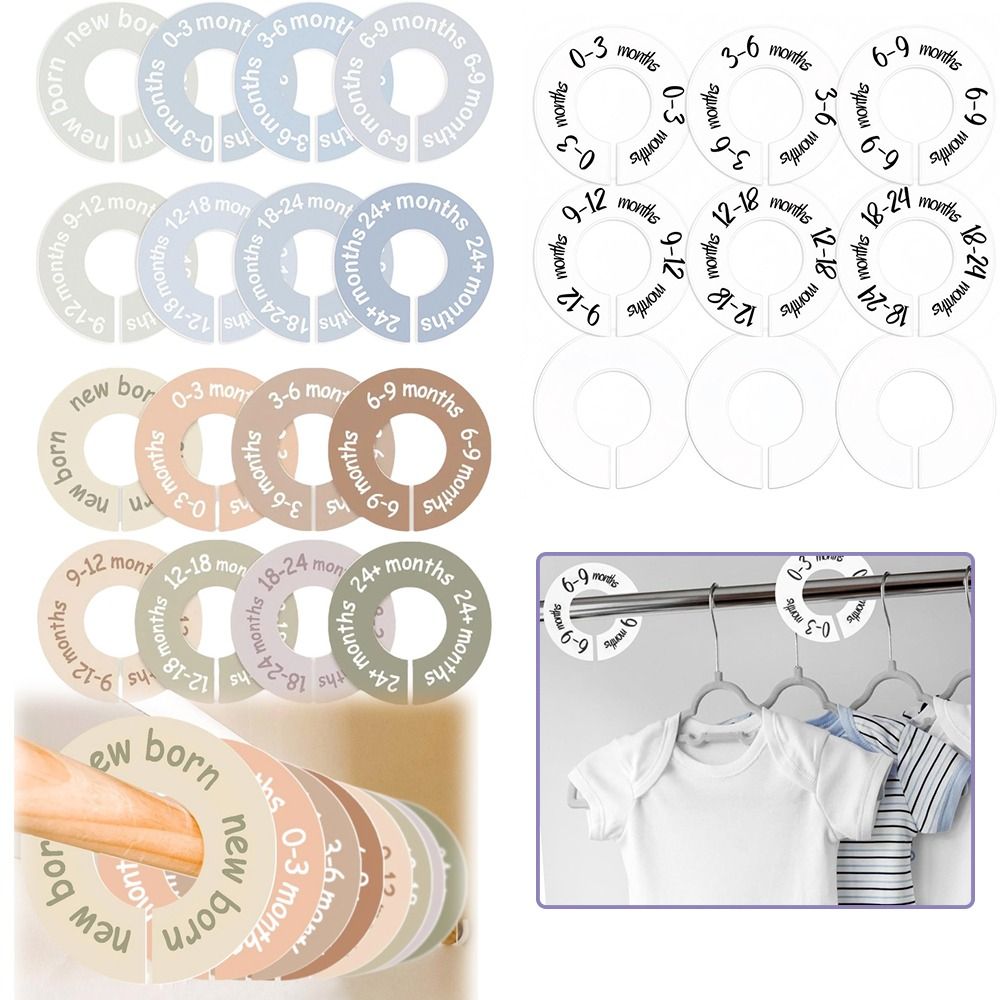 68/9 Stuks Organiserende Hange - Baby Clothing Tags recensie en prijs