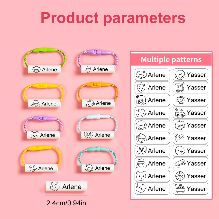 Aangepaste naamring hanger bab - Baby Clothing Tags recensie en prijs
