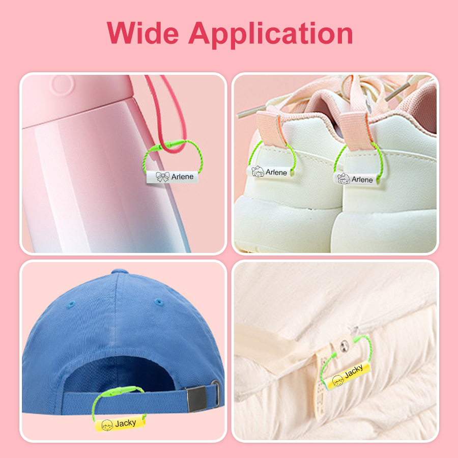 Aangepaste naamring hanger bab - Baby Clothing Tags recensie en prijs