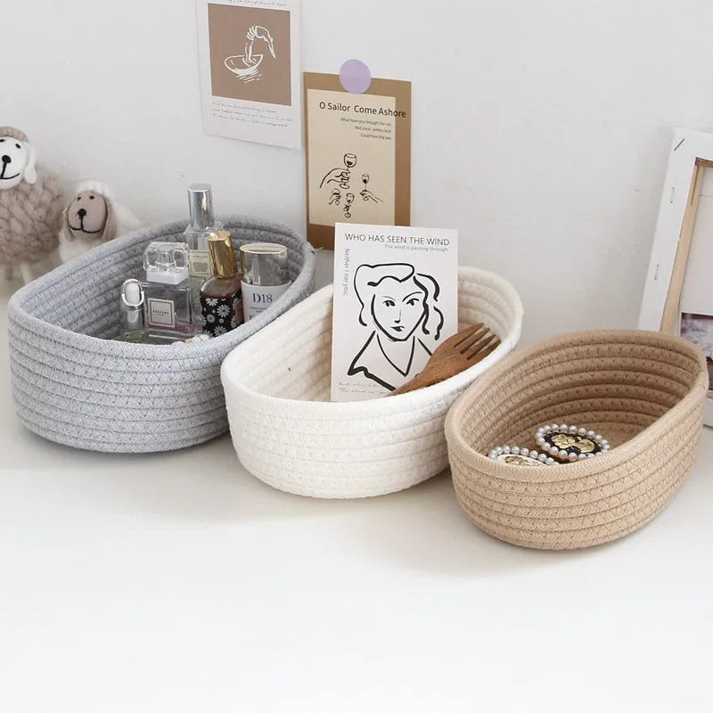 Nordic Katoenen Touw Geweven O - Baby Clothing Basket recensie en prijs