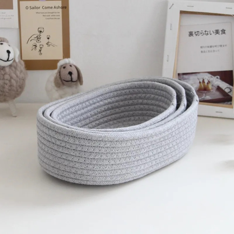 Nordic Katoenen Touw Geweven O - Baby Clothing Basket recensie en prijs
