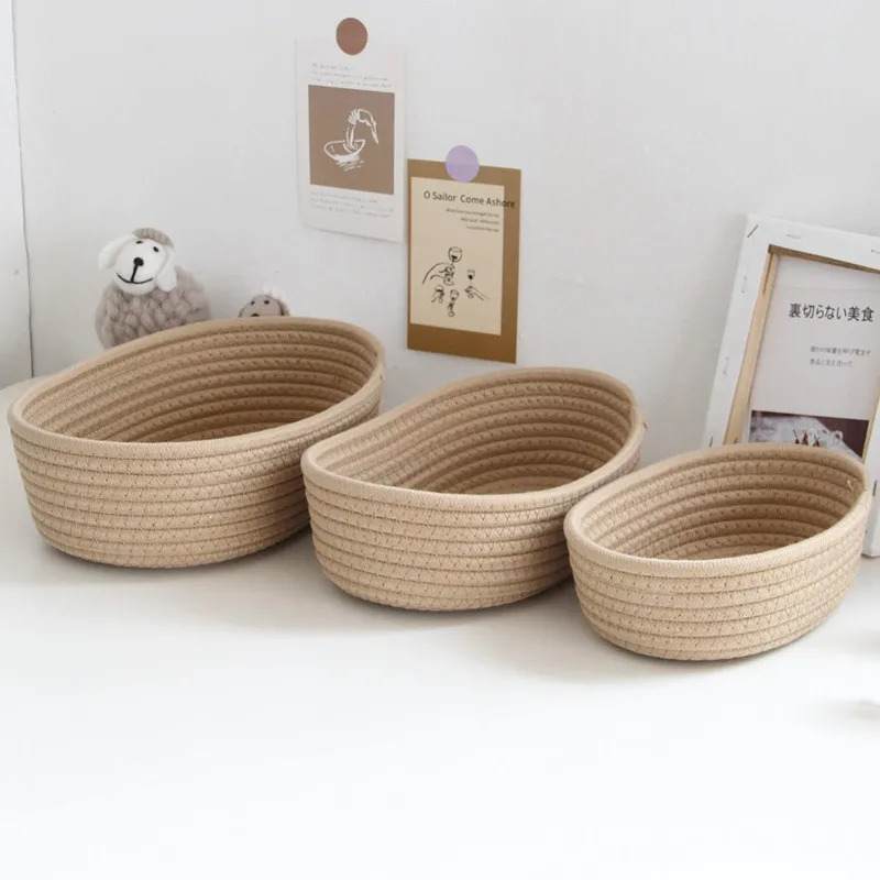 Nordic Katoenen Touw Geweven O - Baby Clothing Basket recensie en prijs