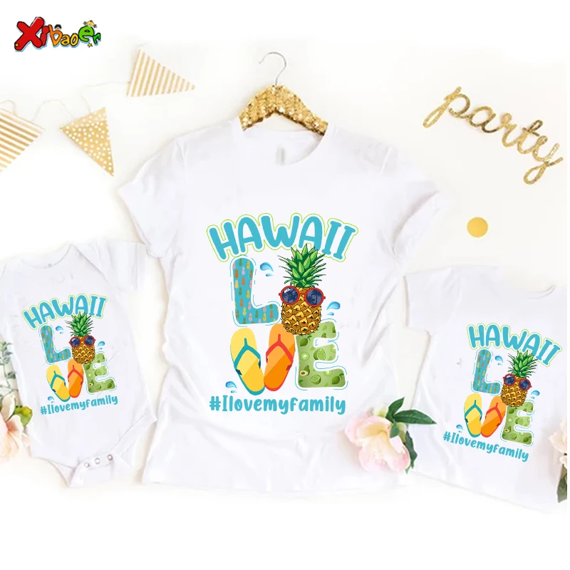 Hawaii verjaardag shirt Famili - Baby Clothing Hawaii recensie en prijs