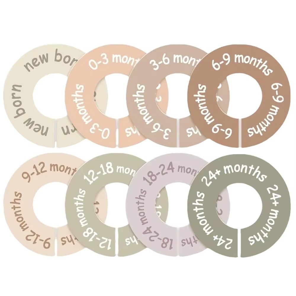 68/9 Stuks Organiserende Hange - Baby Clothing Tags recensie en prijs