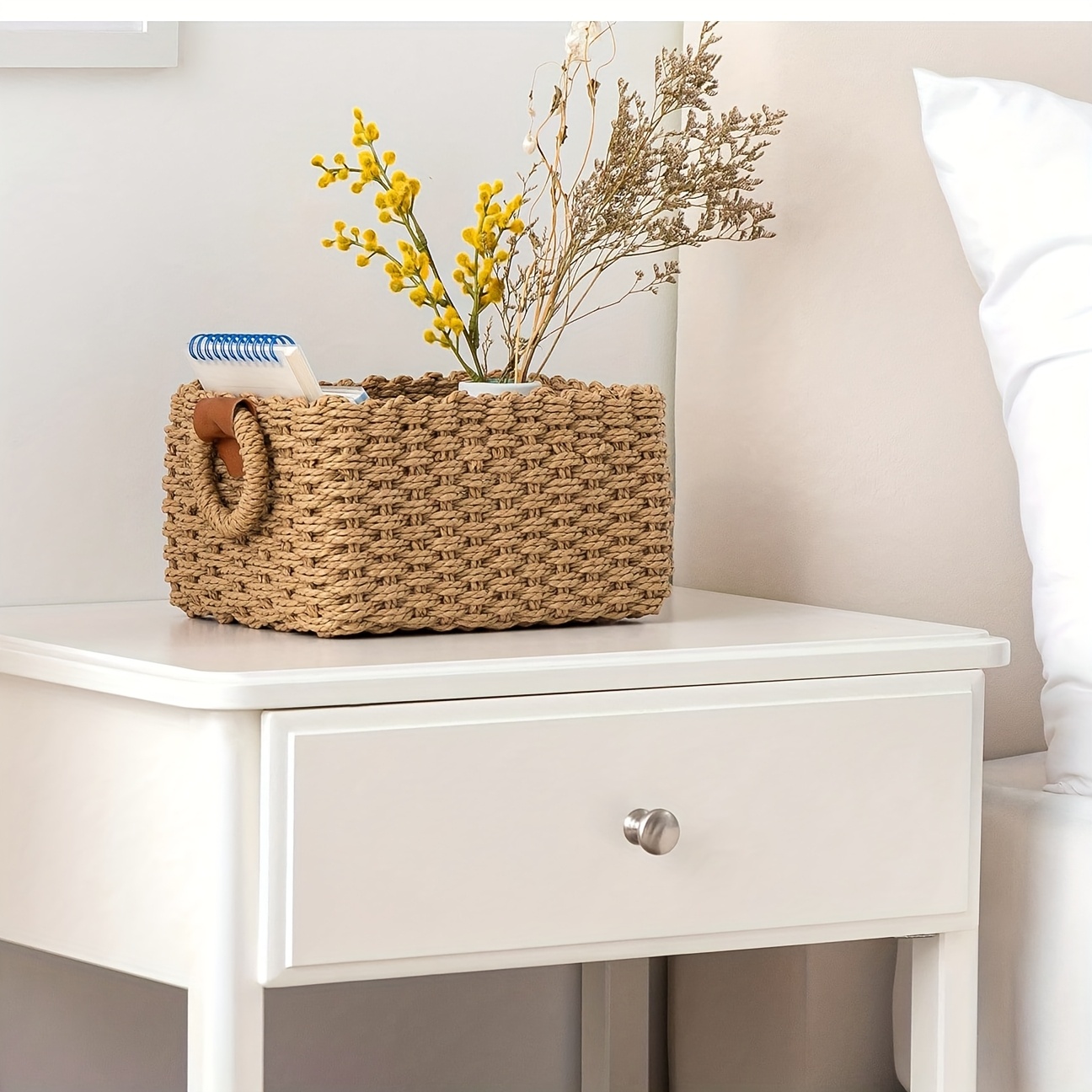 Geweven opbergmand voor cosmet - Baby Clothing Basket recensie en prijs