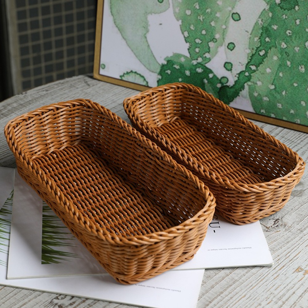 Imitatie Rotan Opbergmand Faux - Baby Clothing Basket recensie en prijs